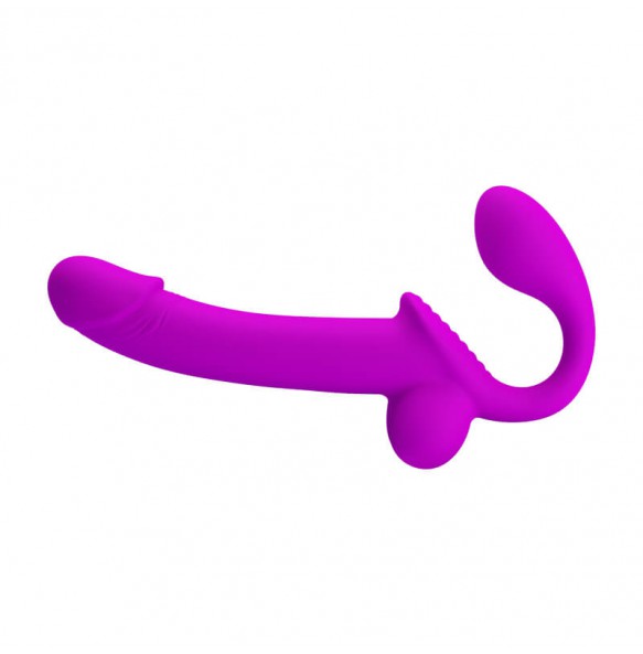 PRETTY LOVE - Kelpie AquaJet Squirting Strap-On (L:15cm - D:3.9cm)
